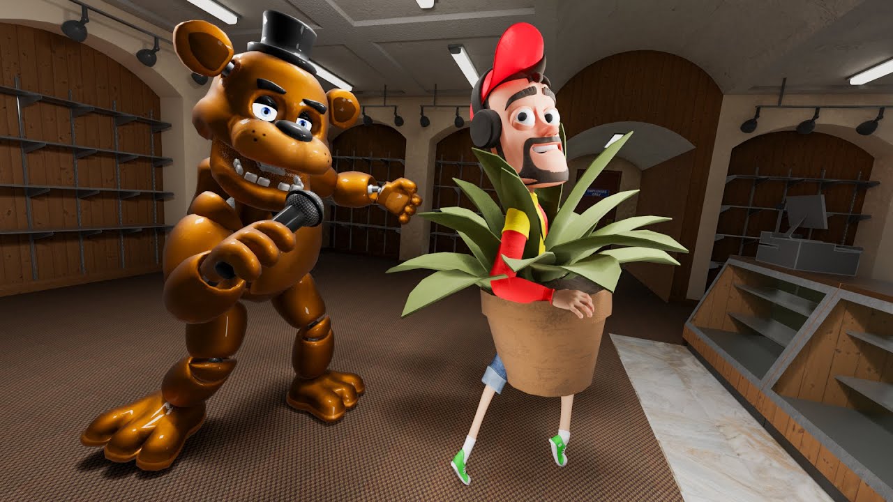 I Went Shopping but FNAF Found Me?! (Garry's Mod Slashers)