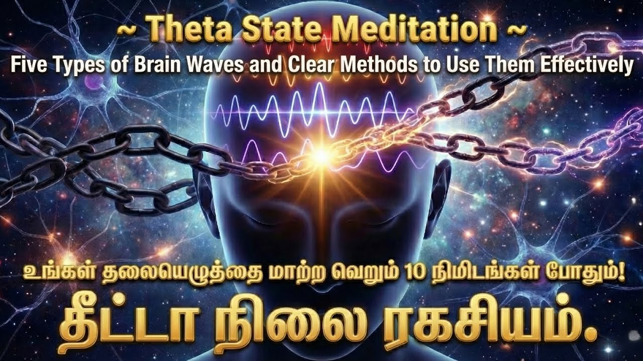 விதியை மாற்றும் 10 நிமிட ரகசியம்! 🧠 கர்மாவை அழிக்கும் 'தீட்டா' அலைகள் | Neuroscience of Karma