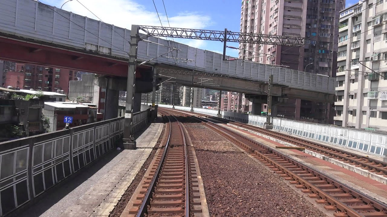 2015.7.6 台鐵 1171 次 EMU-700 區間電聯車 基隆 - 台北  路程景