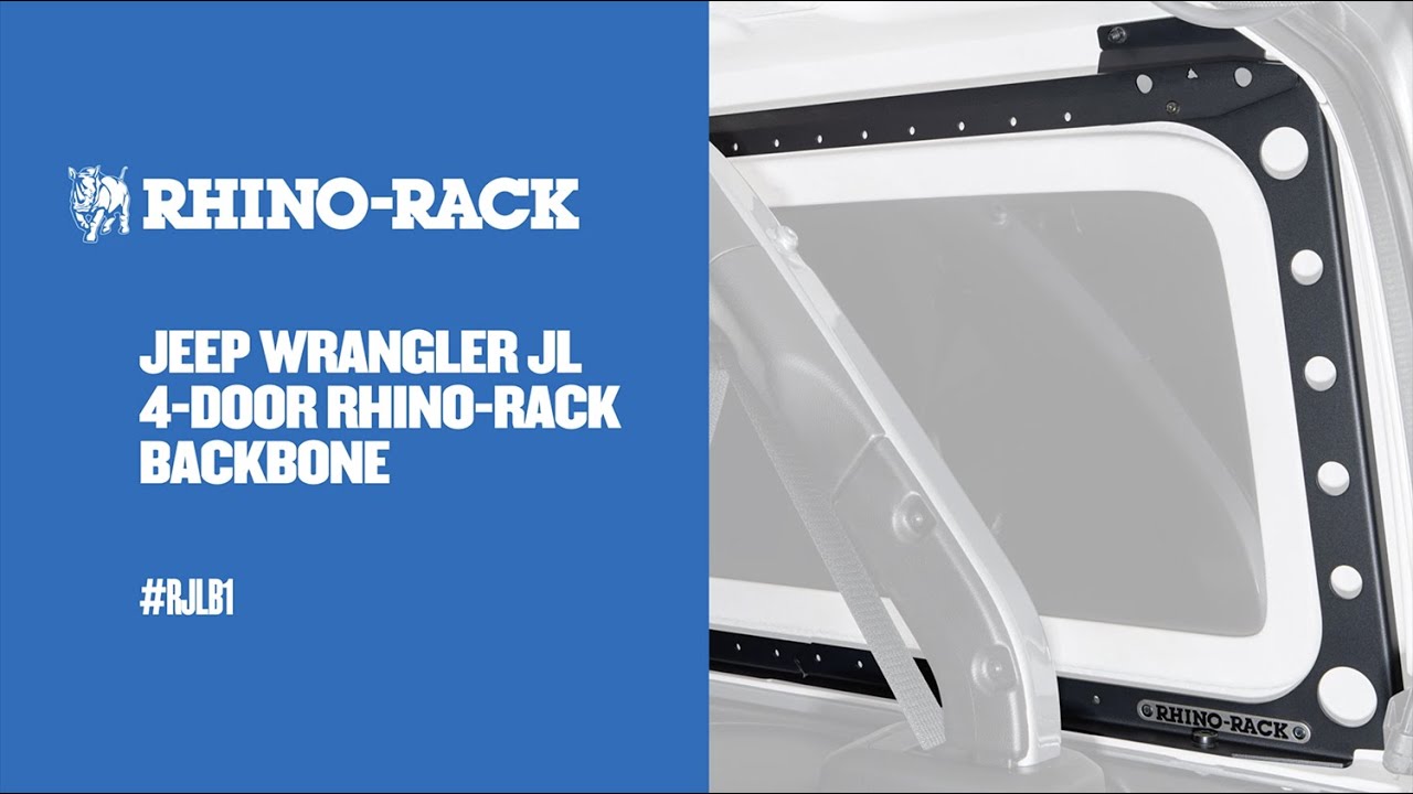 Jeep Wrangler JL 4-Door Rhino-Rack Backbone Installation