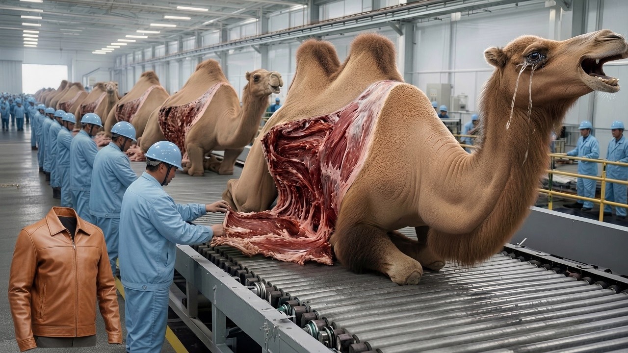 Inside the World&rsquo;s Largest Bactrian Camel Mega Factory: Two-Humped Camels to Million-Dollar Jackets