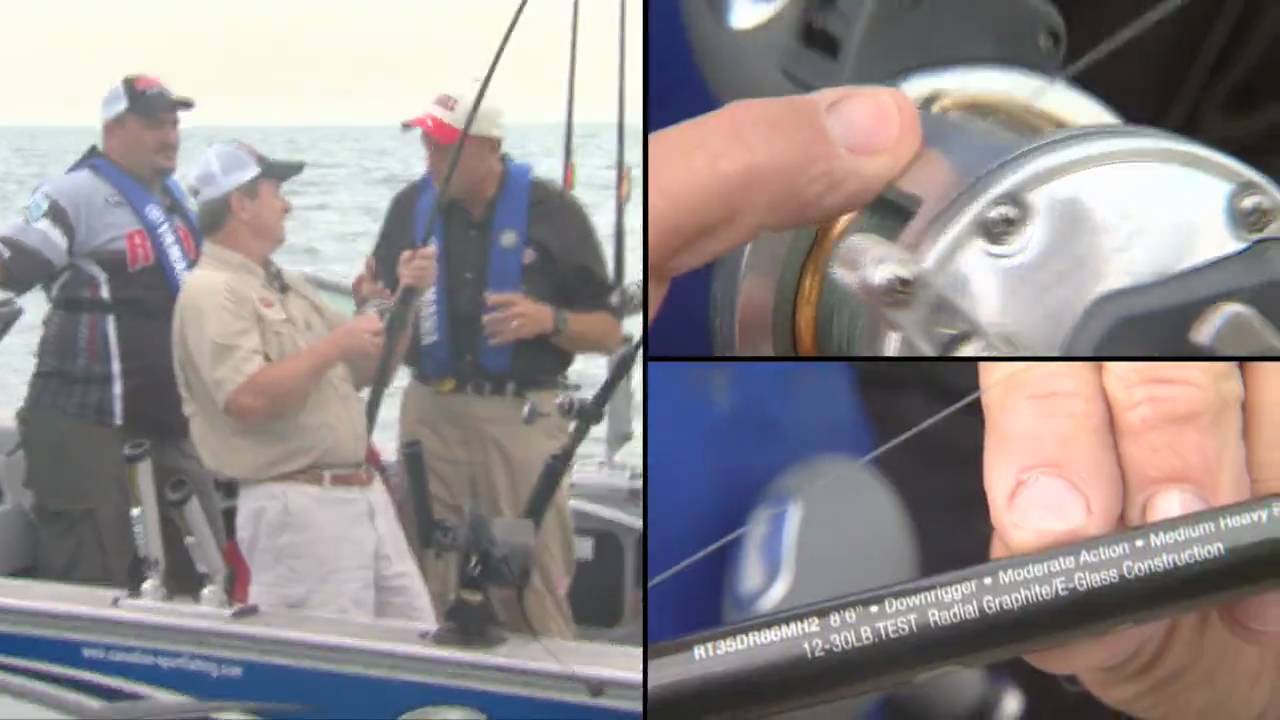 Downrigging for Salmon and Trout Lake Ontario  Csf 24 20 01