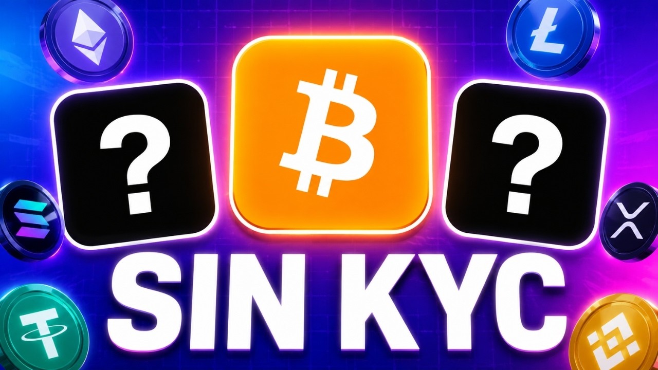 6 Mejores Exchanges Cripto SIN KYC 😏 (Para CUALQUIER Pa&iacute;s)