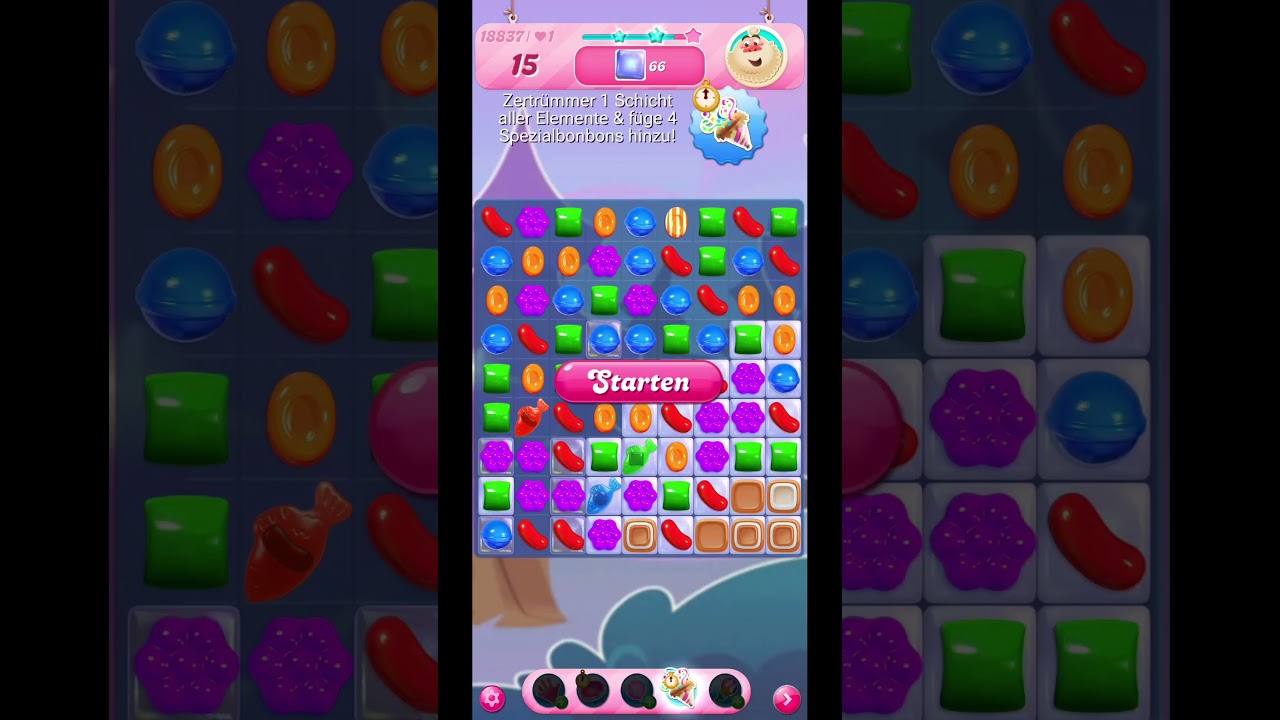 Crushing #Level18837 in #candycrushfriendssaga ! #candycrushqueen #candycrushwalkthrough #crushit