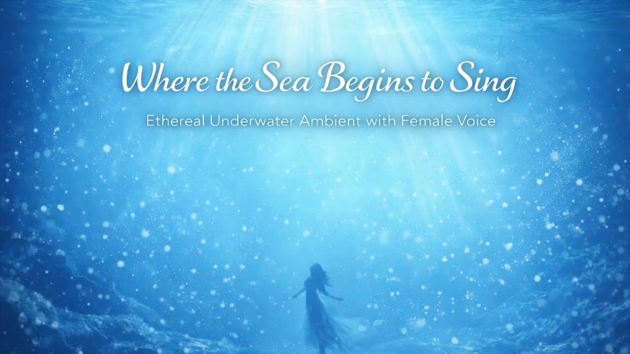 Where the Sea Begins to Sing | Ethereal Underwater Ambient with Female Voice