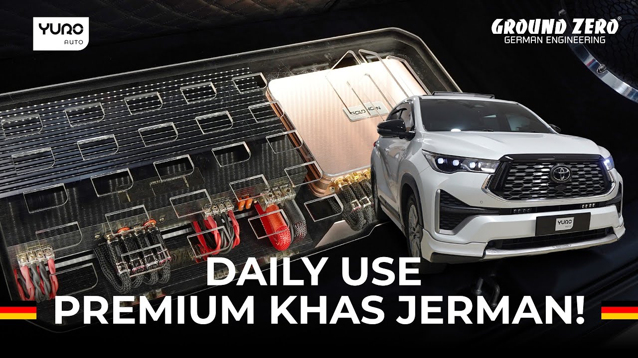 AUDIO MOBIL ZENIX DAILY USE SENTUHAN AUDIO JERMAN | GROUND ZERO | RAINBOW | GOLDHORN BY YURO AUTO