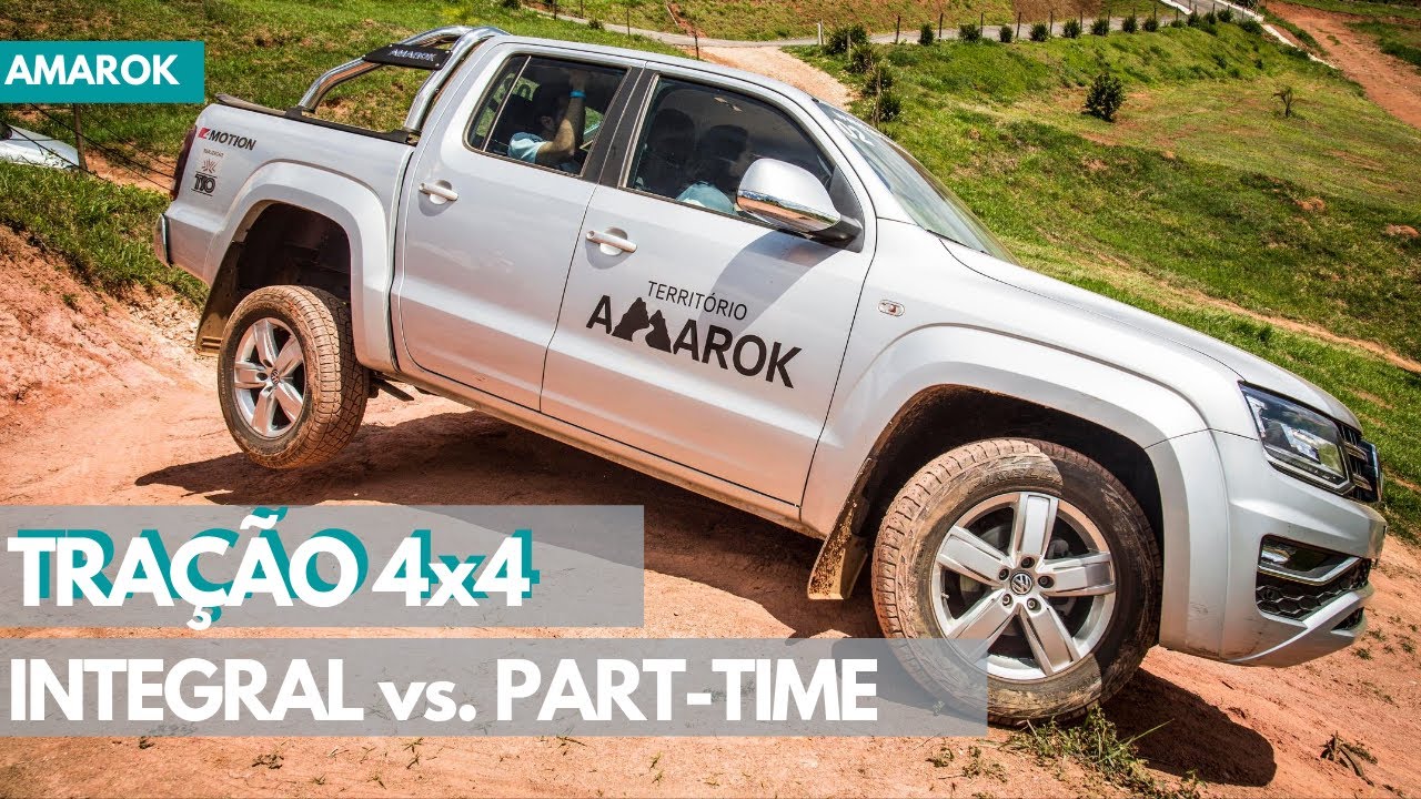 TRAÇÃO 4X4: Amarok