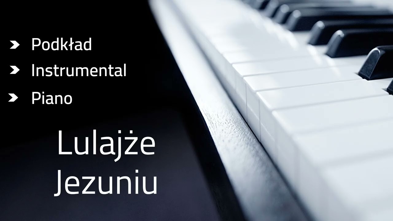 Lulajże Jezuniu - podkład karaoke Bb-dur (link w opisie)