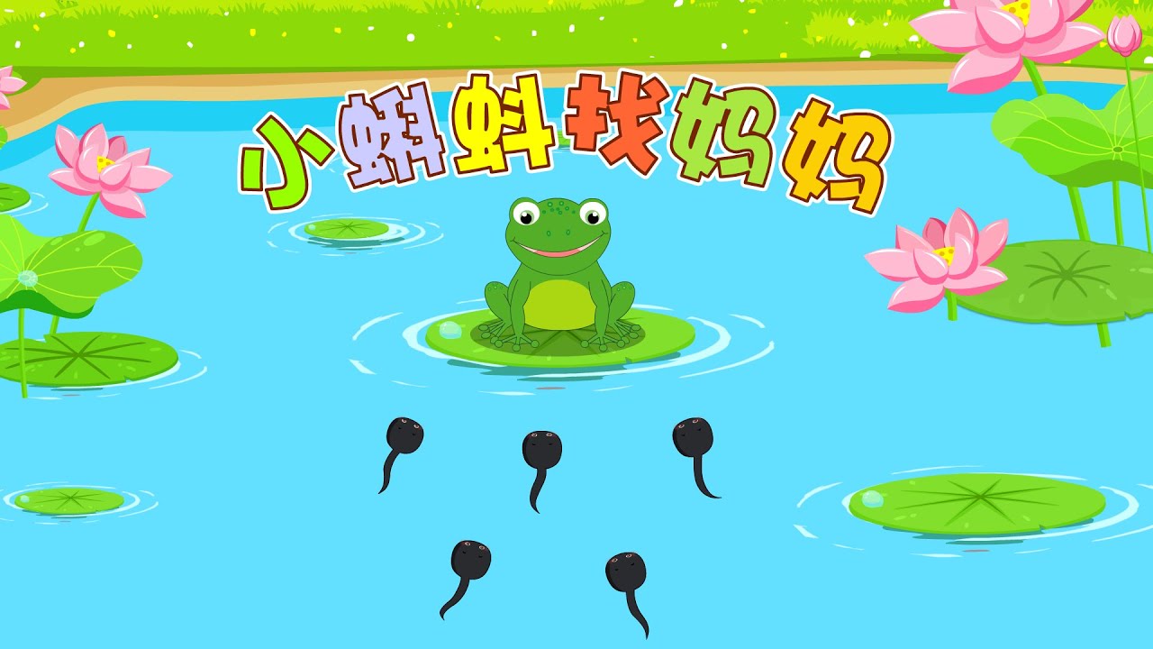 小蝌蚪找媽媽 | 童年經典 | 睡前故事卡通 | 幼兒早教啟蒙 | 繪本動畫 | 童話 | 寓言 | 成語故事 | 貝樂虎 | BabyTiger