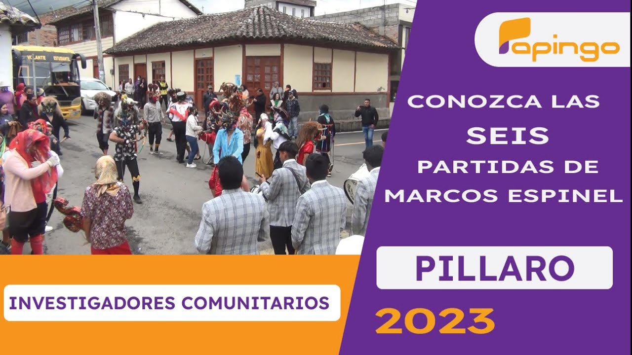 INVESTIGADORES COMUNITARIO, CON LA DIABLADA PILLAREÑA