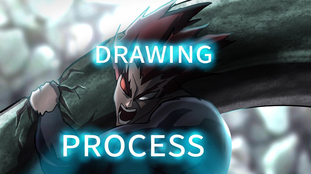 Garou vs Darkshine animation progress