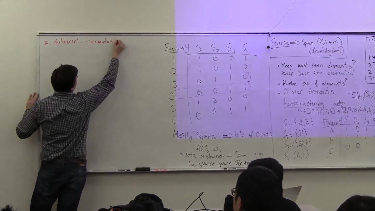 DataMining12-L5: Minhashing (2 of 2)
