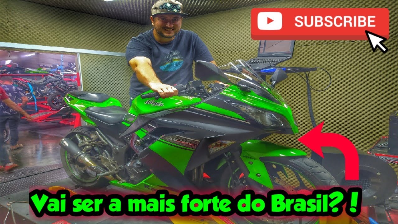 NINJA 300 JESKAP GP3r FULL NO DINAMÔMETRO