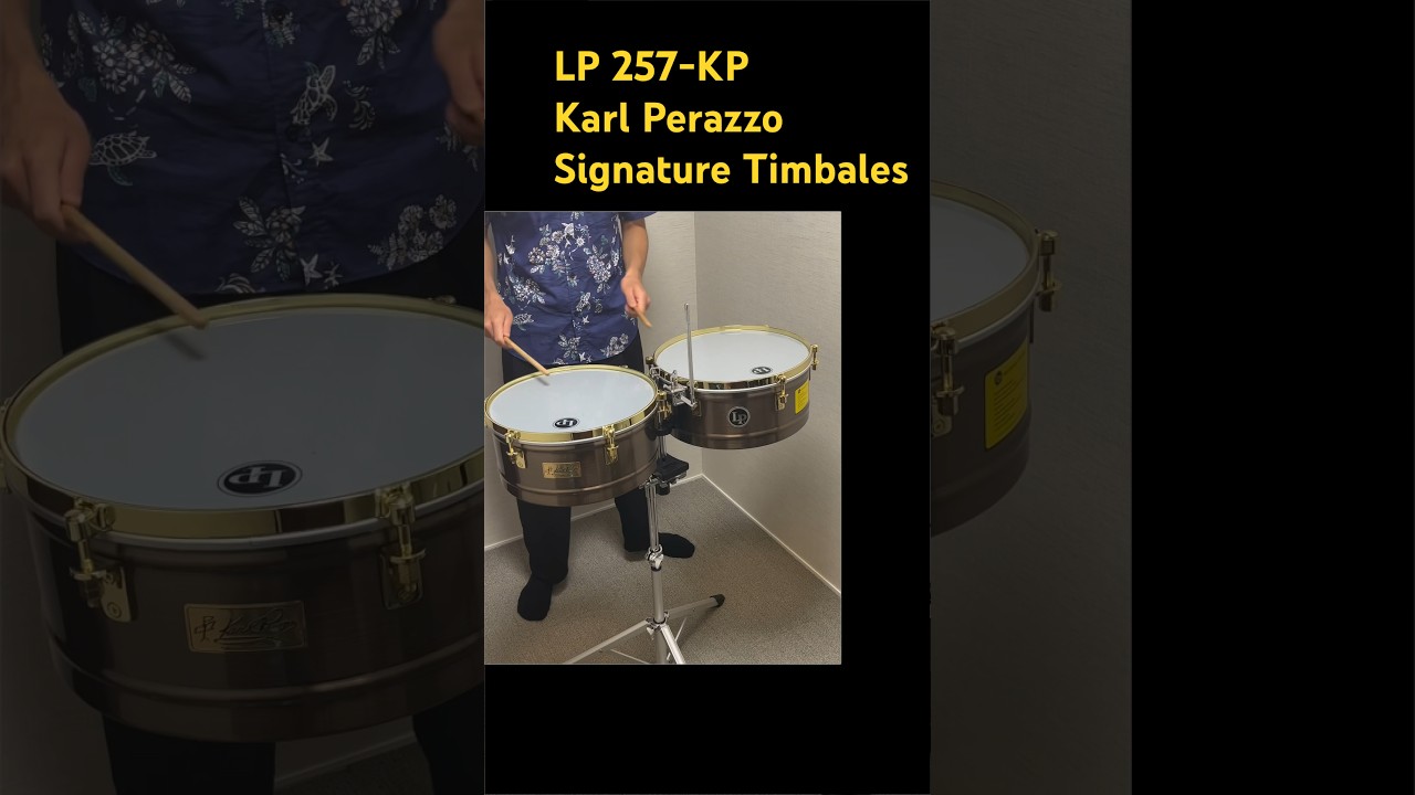 LP257-KP Karl Perazzo Signature Timbales