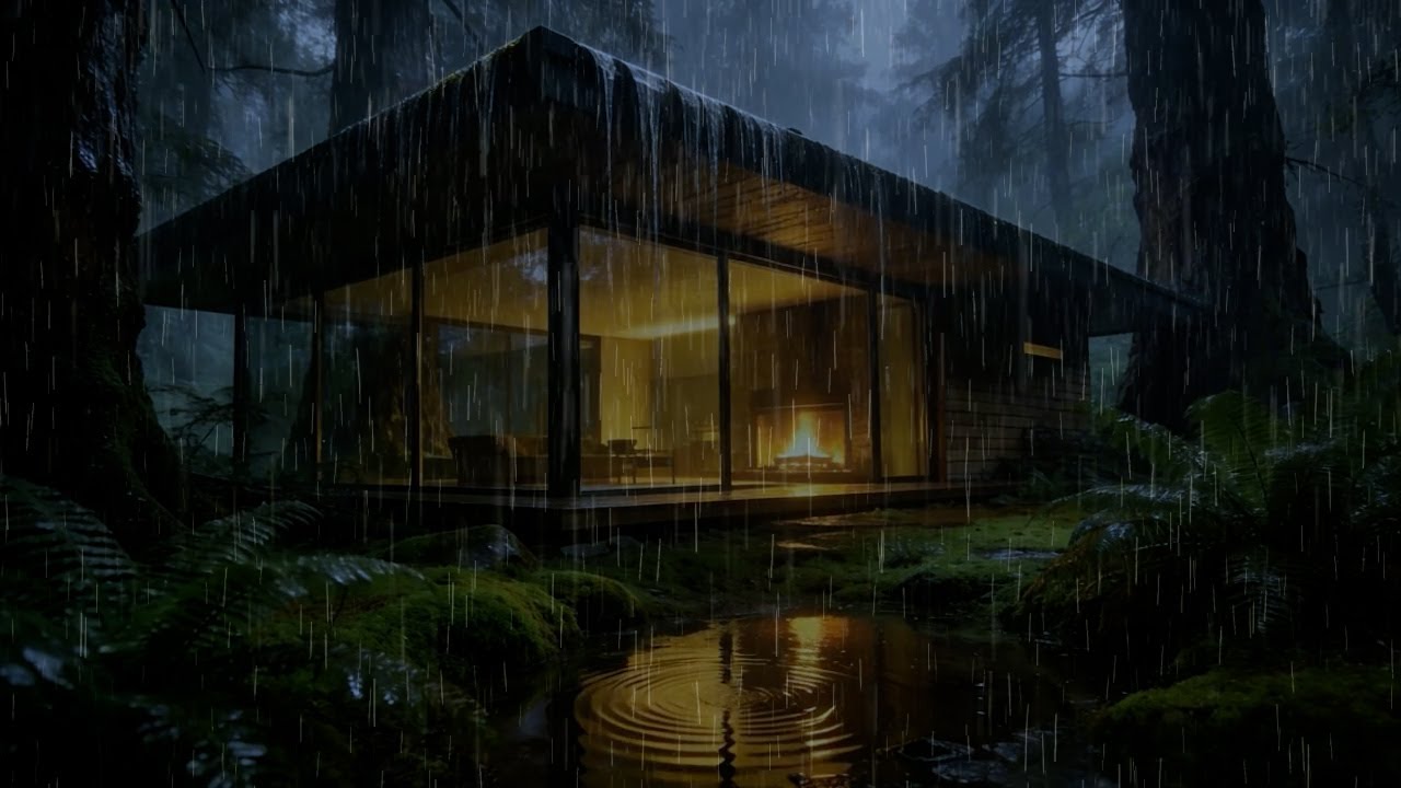 Deep Sleep with Calm and Gentle Rain | Peaceful Sounds to Relax the Mind and Body