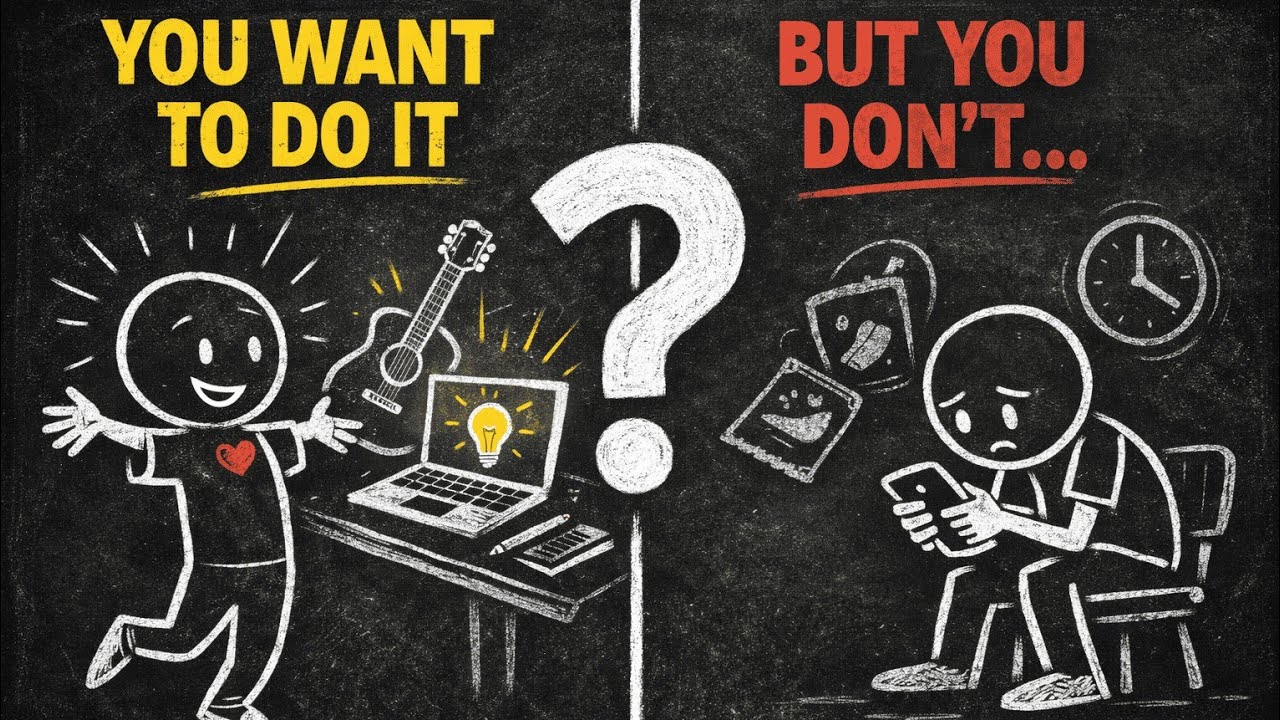 Why You Procrastinate on Things You Actually Want to Do