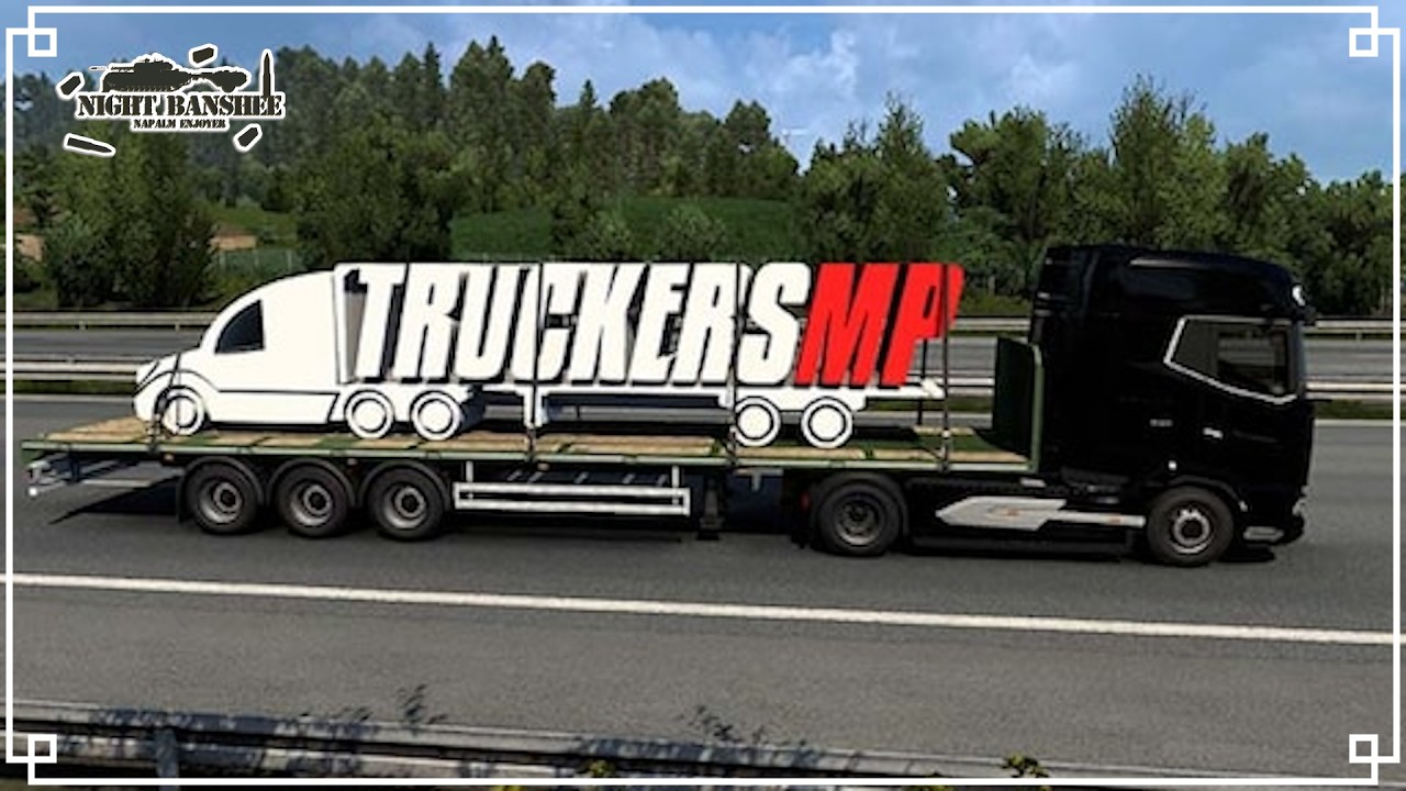 Trucking across Europe on Truckers MP! w/@breezer_official