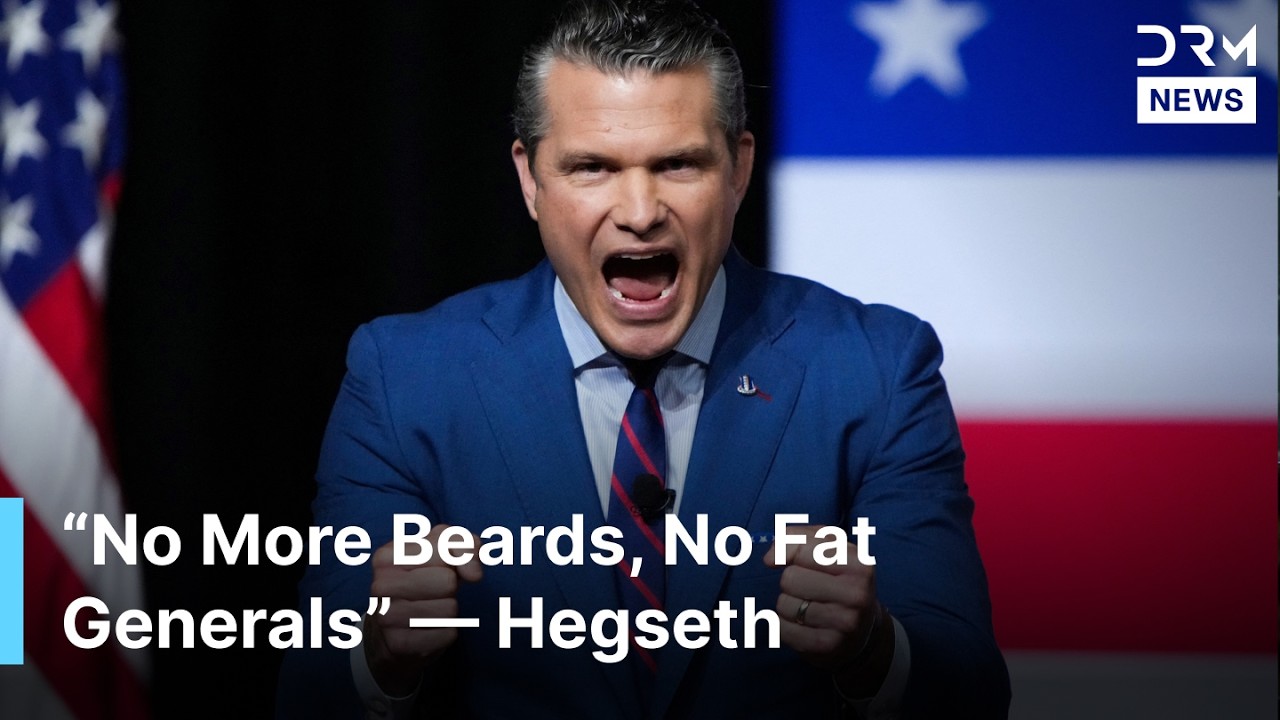 &ldquo;No More Beards, No More DEI&rdquo; &mdash; Hegseth Announces New Ruthless Standards for U.S. Warfighters | AC1B
