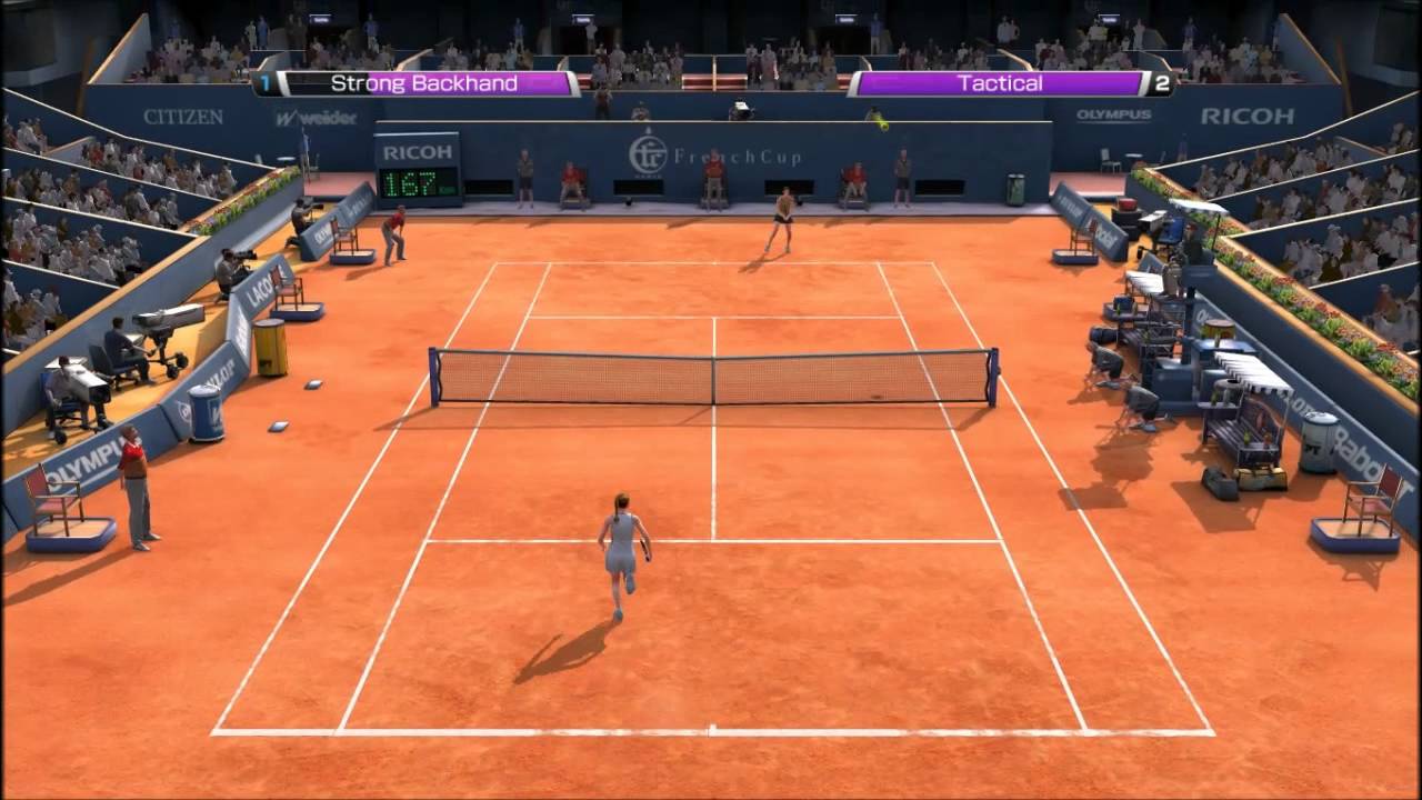 [Virtua Tennis 4] Anna Chakvetadze vs. Laura Robson [FULL MATCH 720]