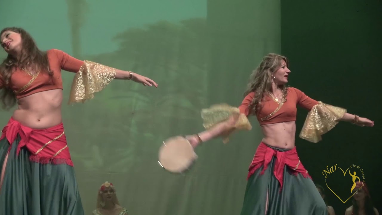 | ESPETÁCULO CABARET | Dança Árabe com Pandeiro. Aldeia Árabe