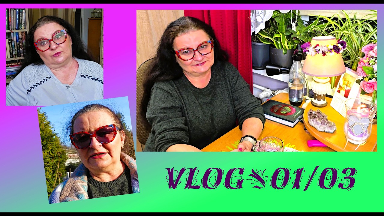 VLOG#01/03/26☕LEPIEJ BYĆ SZALONĄ, NIŻ NUDNĄ/Z IGRASZK&Oacute;W PRZYJDĄ PŁACZKI/PRACE OGR&Oacute;DKOWE/KALENDARZ