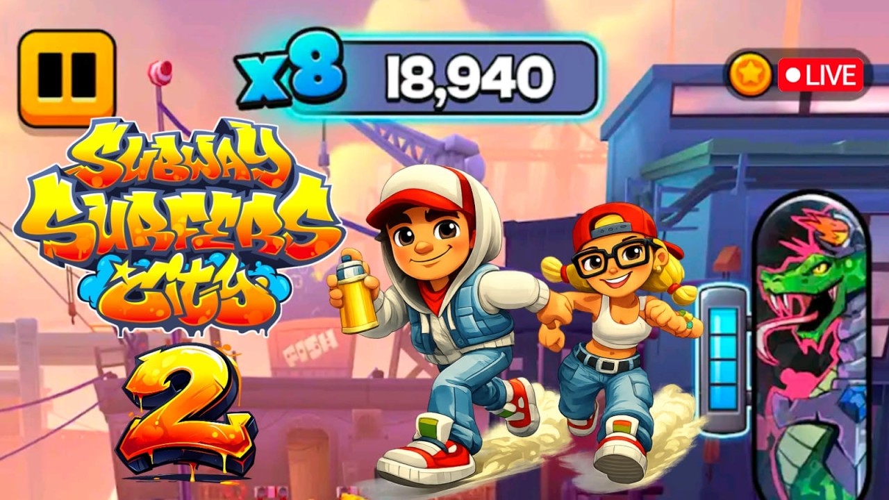 New Subway surfers 2 Live Stream | Subway surfers city | New Subway Surfers City Live