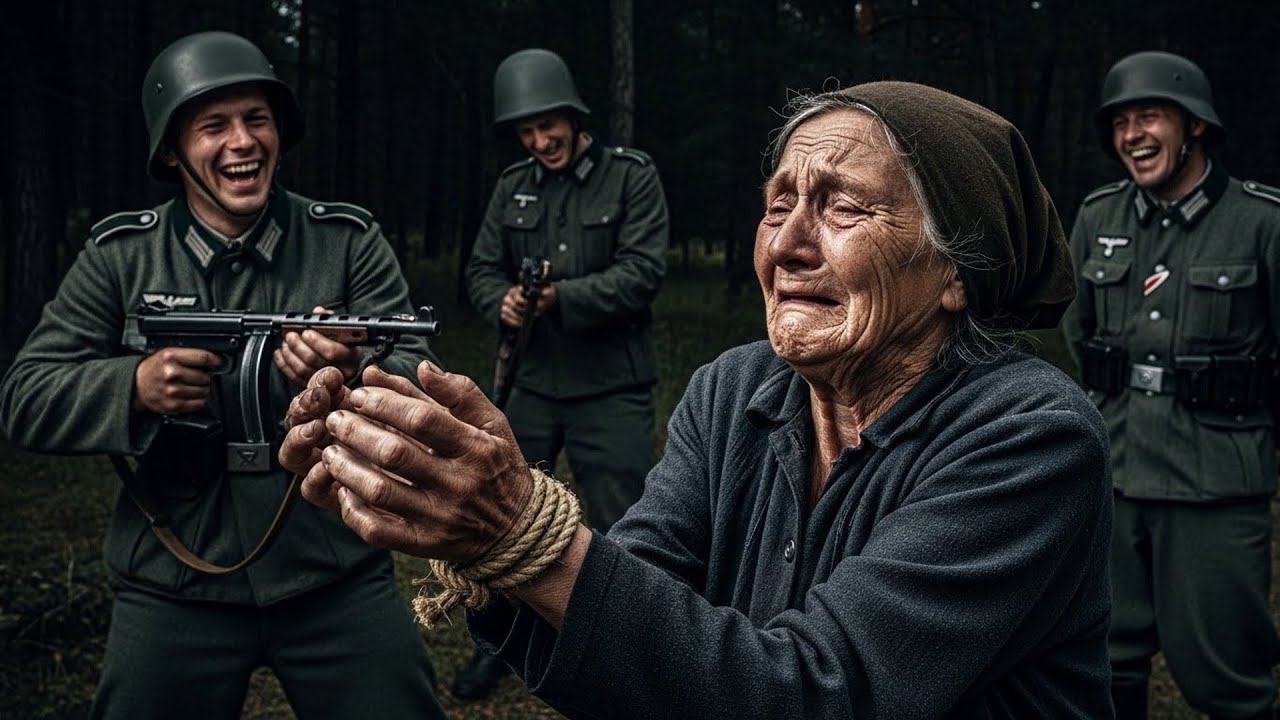 Немцы взяли в плен старуху. Через 7 дней из их части не вернулся НИКТО