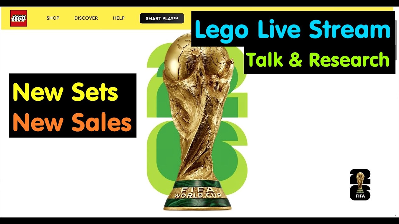 New Lego Sets New Sales | Lego Live Stream | Talk & Research