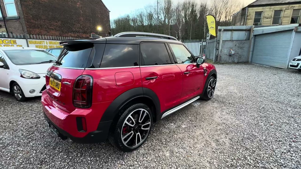 Beautiful MINI Countryman John Cooper works for sale.