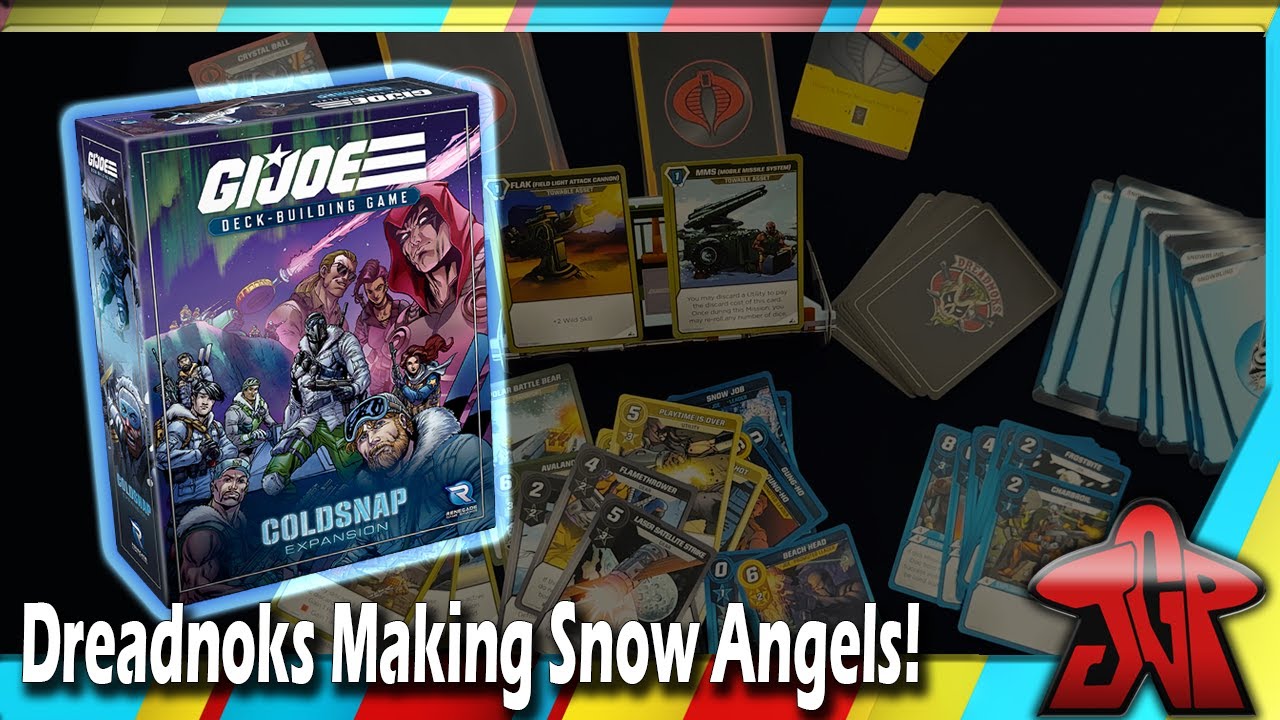 G.I. Joe Deck-Building Game: Coldsnap Expansion unboxing
