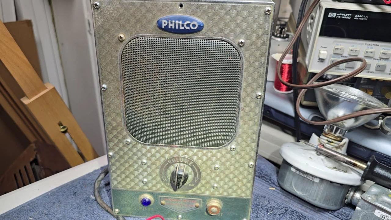 Ремонт и восстановление динамического тестера-трекера сигналов Philco Model 7030