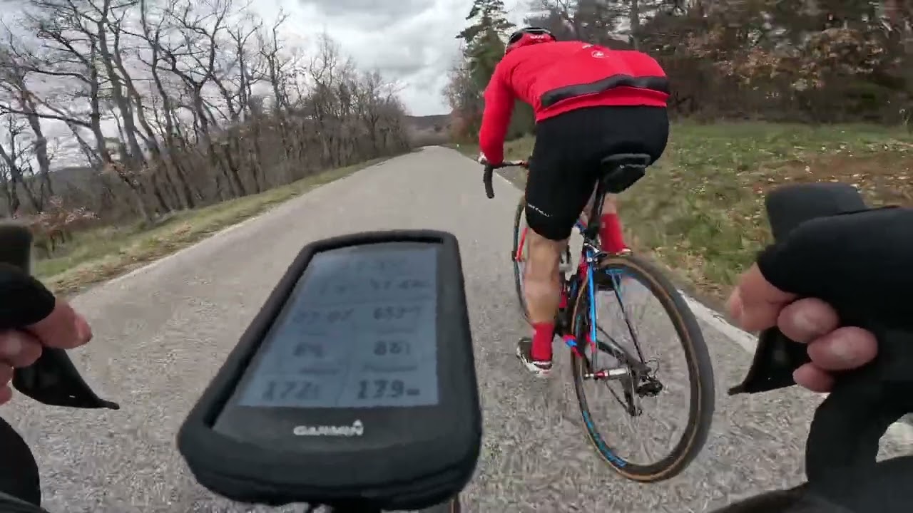 Plan de baix v&eacute;lo route