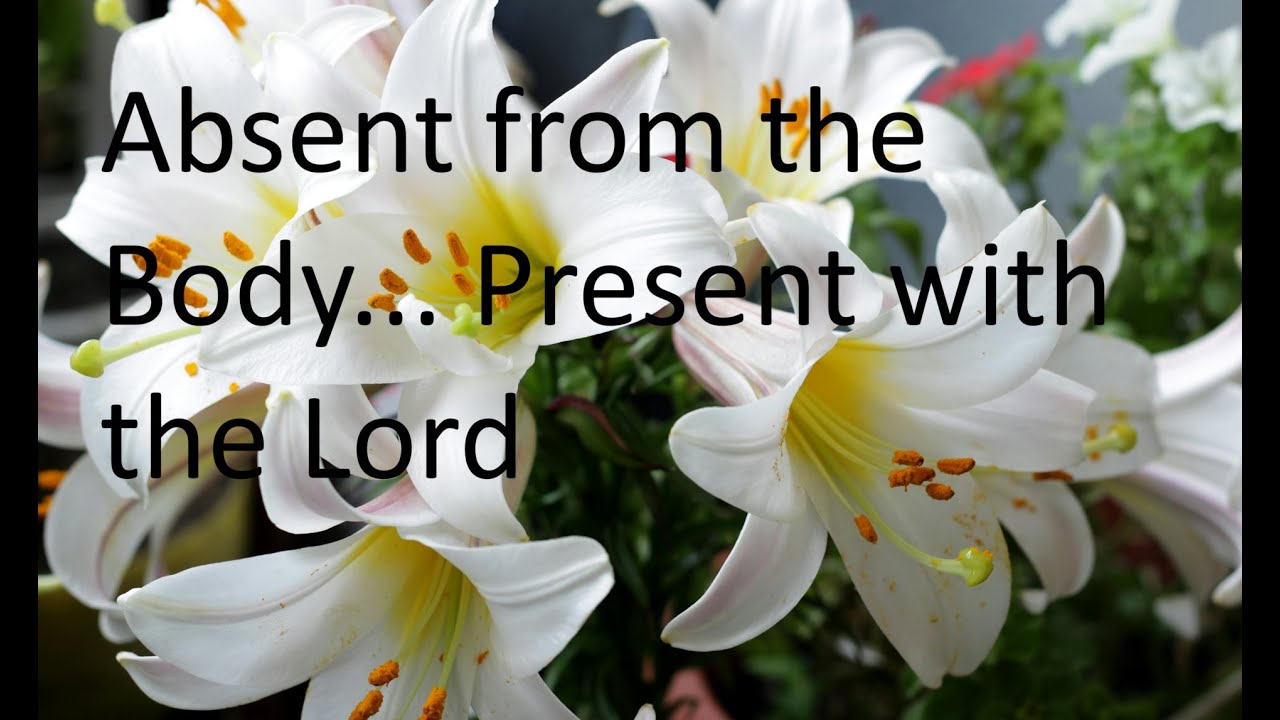 Absent from the Body Present with the Lord