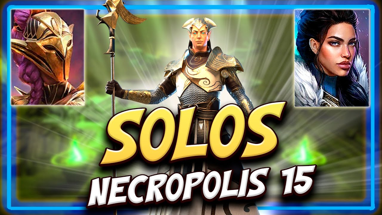 😲COMO SOLEAR NECROPOLIS: 3 opciones 💥【 RAID SHADOW LEGENDS 】