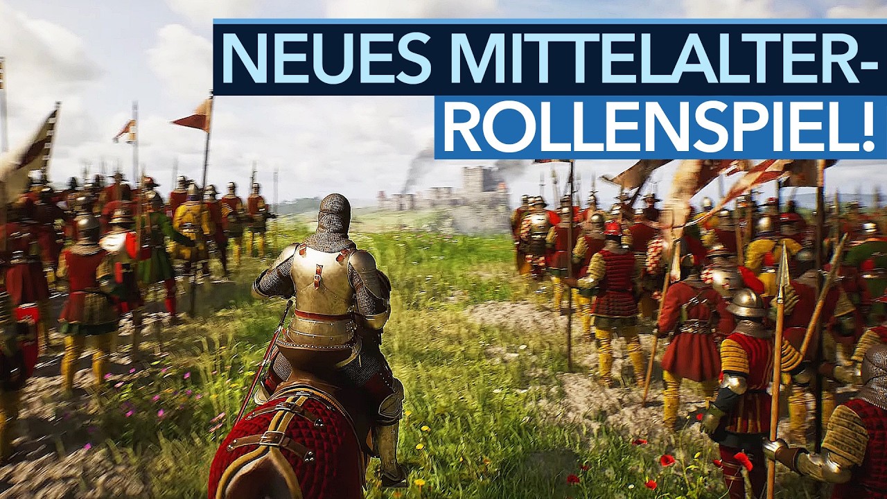 In dieser Mittelalter-Open-World steigen wir vom Ritter zum F&uuml;rsten auf!