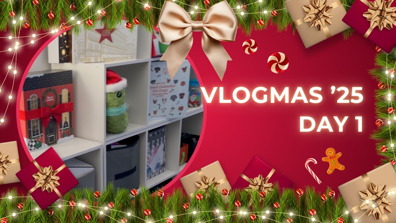 Vlogmas25 день 1 Не могу поверить, что это уже здесь... 