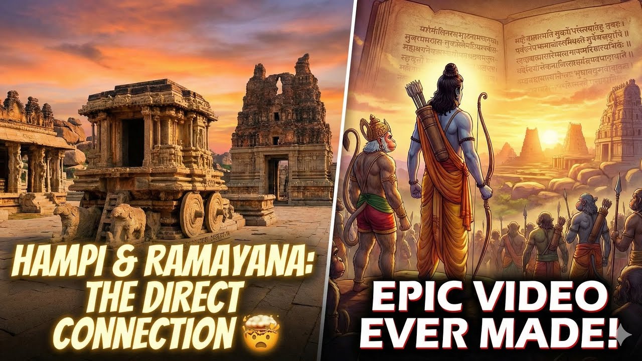 Ramayana & Hampi Connection 🤯 | The Truth No One Talks About | Epic video ever made on YouTube