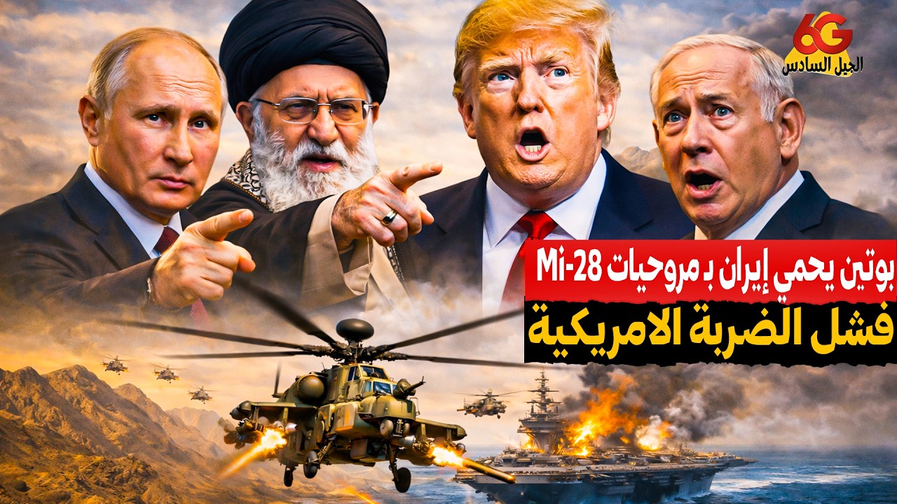 الضربة الأمريكية انهارت.. بوتين يُدخل Mi-28 لإيران ويقلب المعركة قبل أن تبدأ!