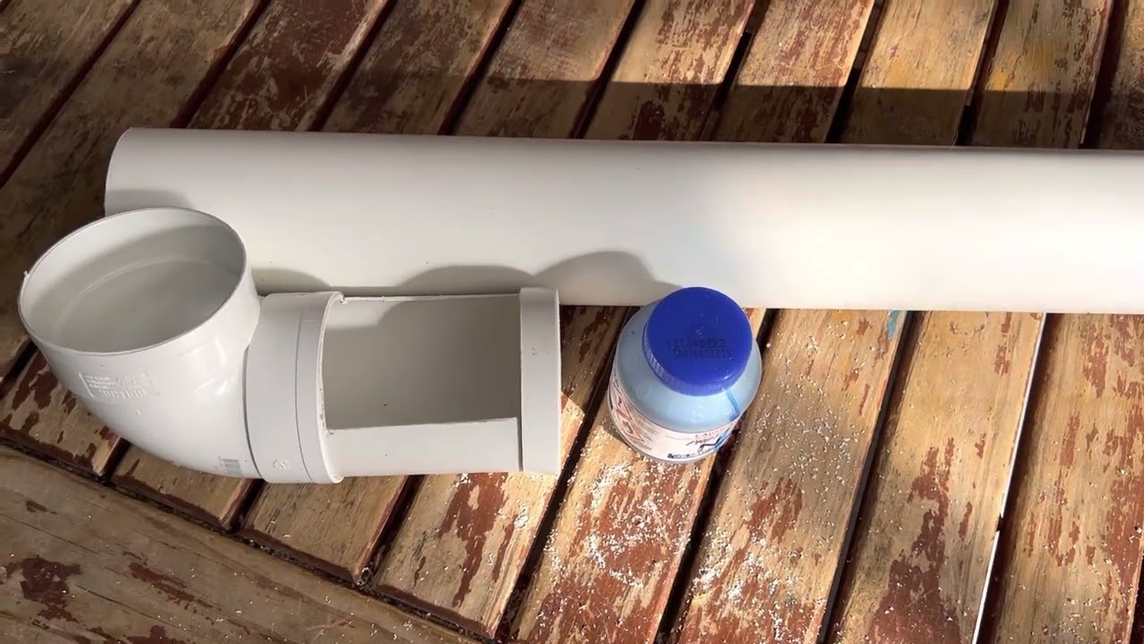 Making Automatic Rabbit Feeder From PVC Pipes