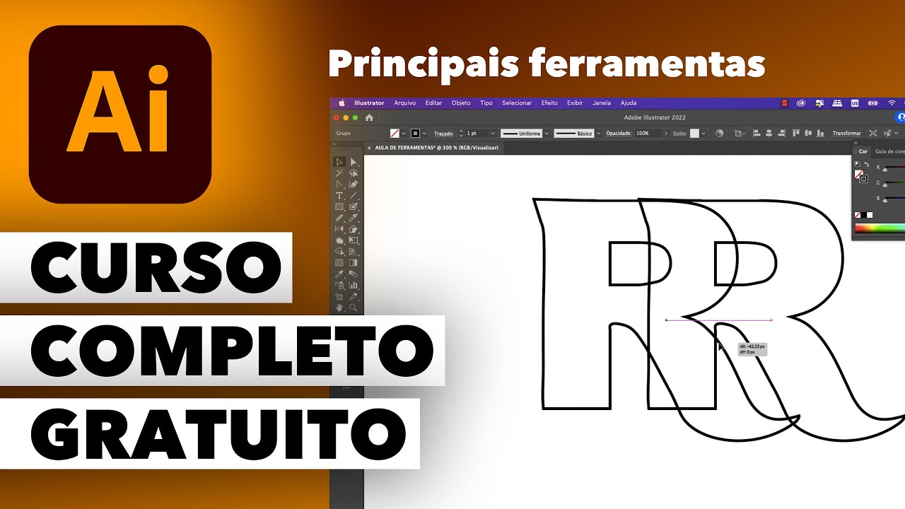 Principais ferramentas do Illustrator | Curso Illustrator completo gratuito 2025