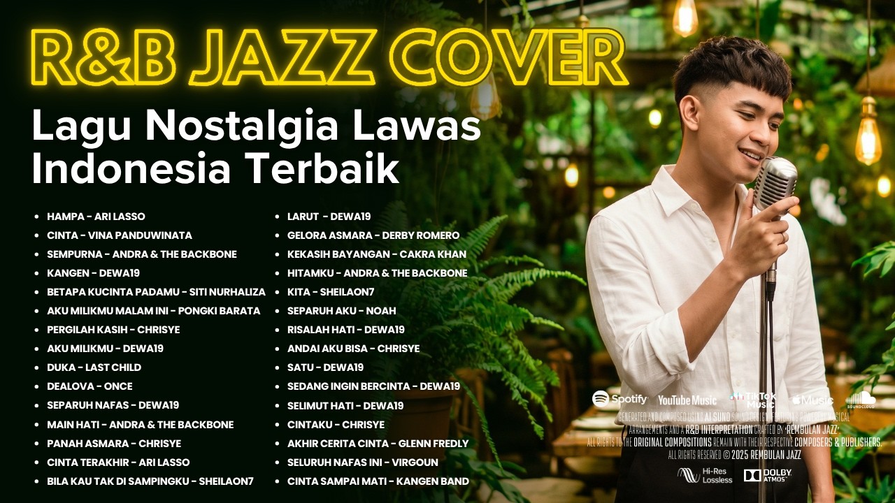 Kumpulan Lagu Kenangan Nostalgia Indonesia 🌙🎷┃Rembulan Jazz