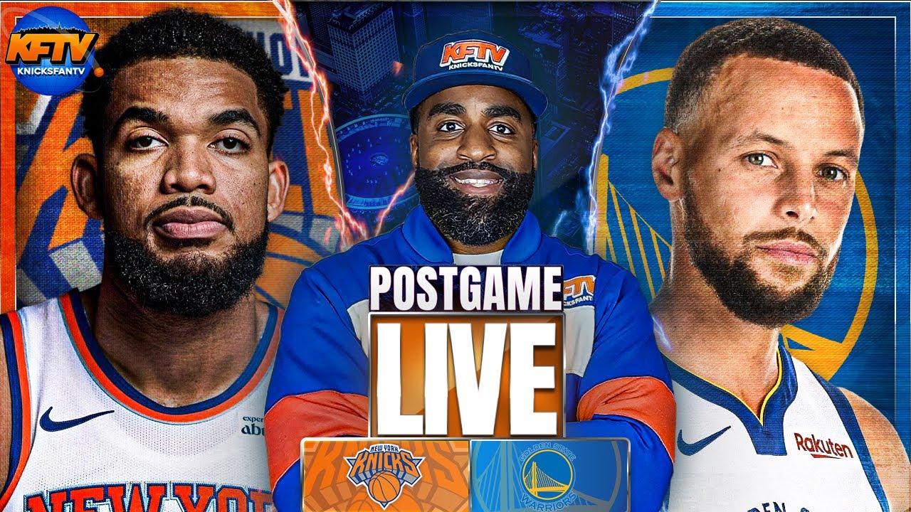 Knicks BULLIED By Green & The Warriors To End West Coast Trip | Post Game Live Reactions | Ep 681
