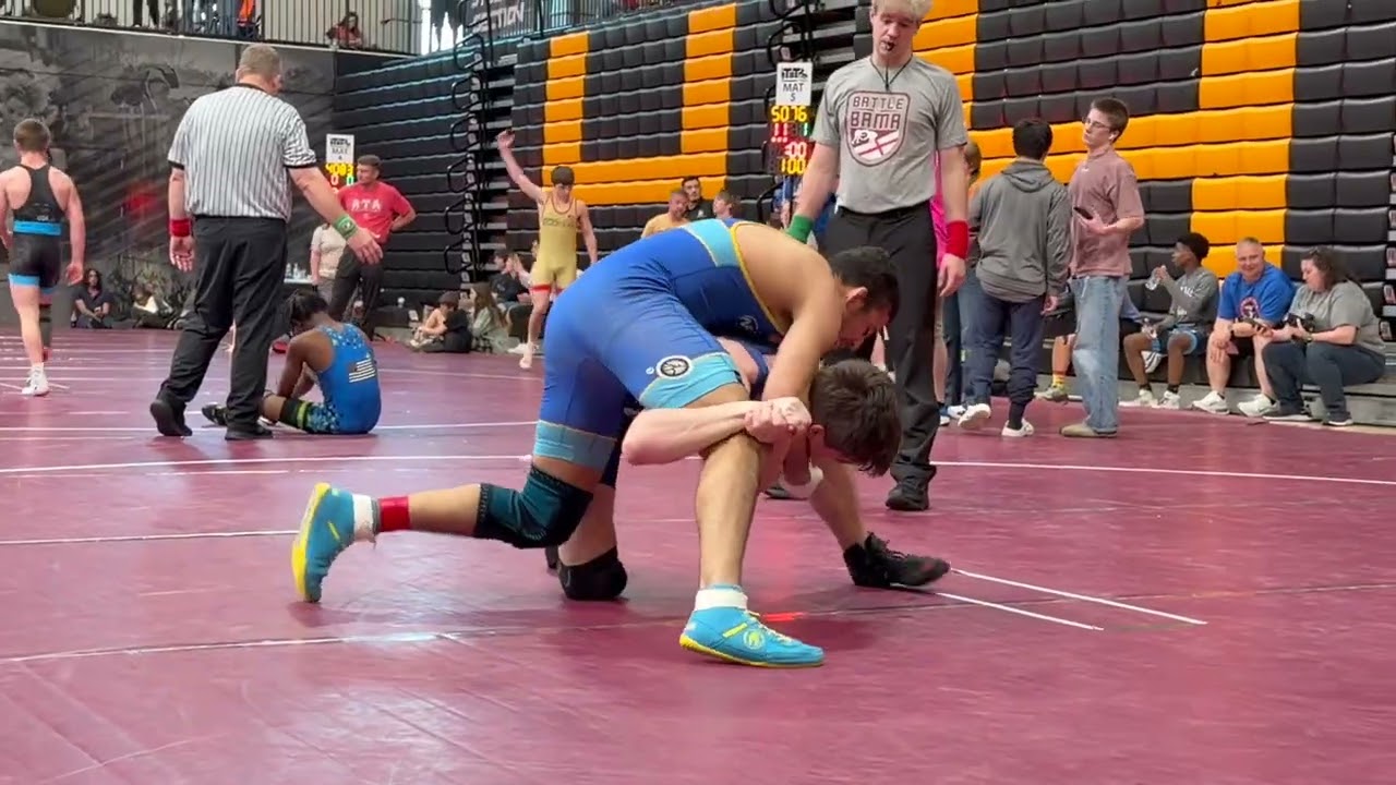 Declan Hamilton | 157 lbs | Junior | 2026 Battle of Bama | Sixth Match (Third Place)