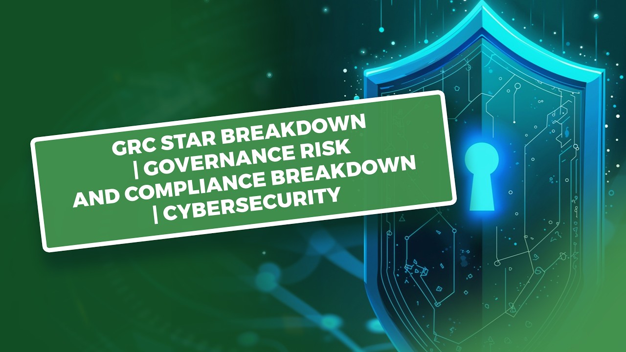 GRC STAR Breakdown | Governance Risk and Compliance Breakdown | Cybersecurity || Skillweed