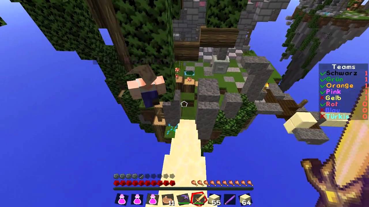 Wie viele Teams kann man ohne Bett zerst&ouml;ren ? | MINECRAFT BEDWARS | WalePlay