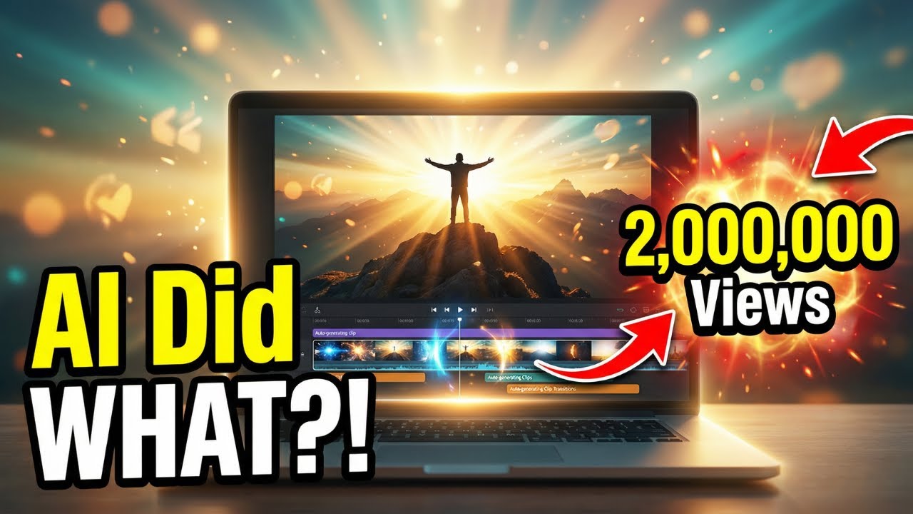 How I Make Viral Motivational Videos Using Just an AI Video Editor (Full Workflow Revealed)&rdquo;