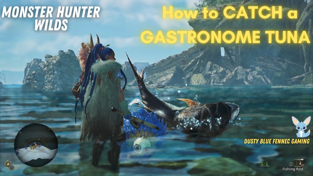 MONSTER HUNTER: How to CATCH a GASTRONOME TUNA WHOPPER For Kanya's quest