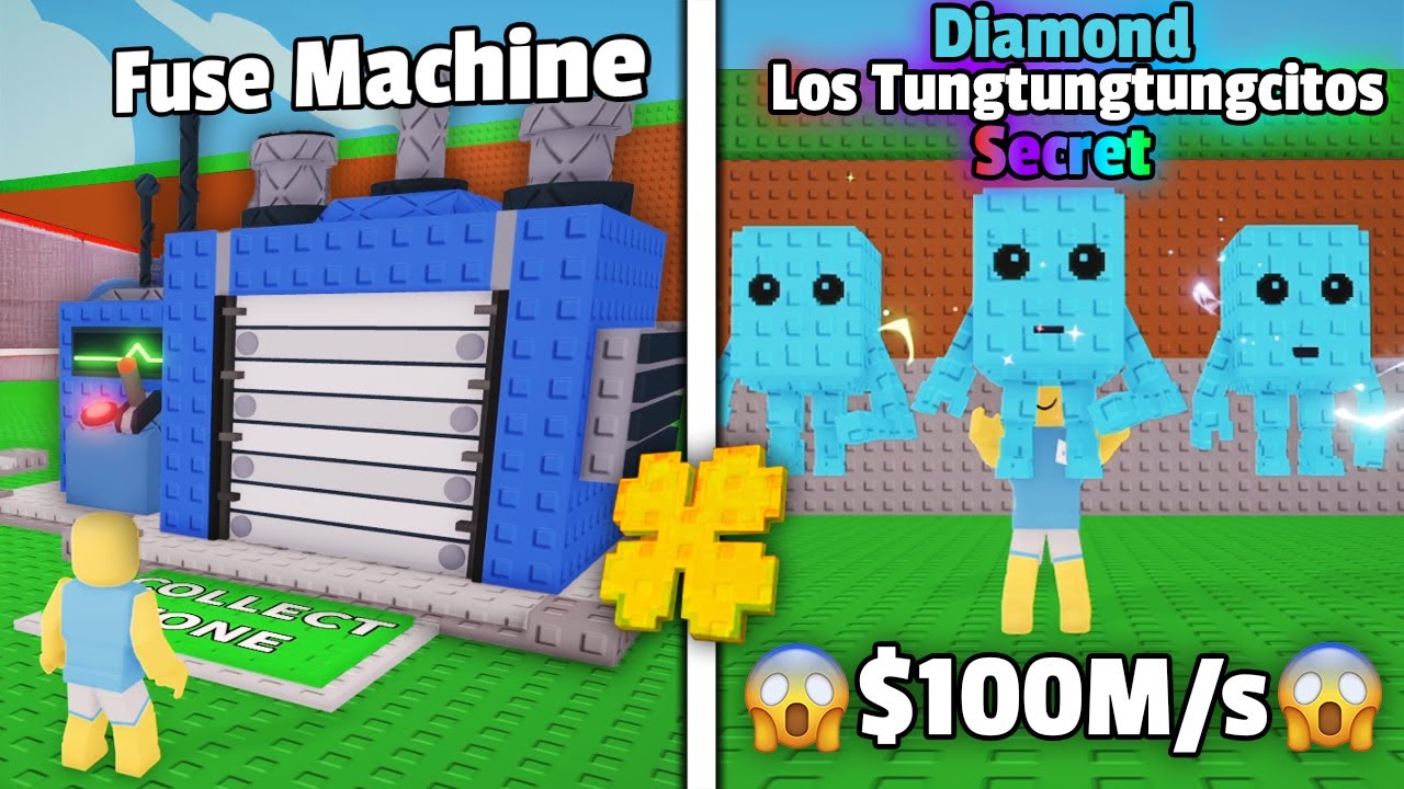 I Used Infinity Luck In Fusion Machine and Got Every New Brainrot 😱 Steal a Brainrot