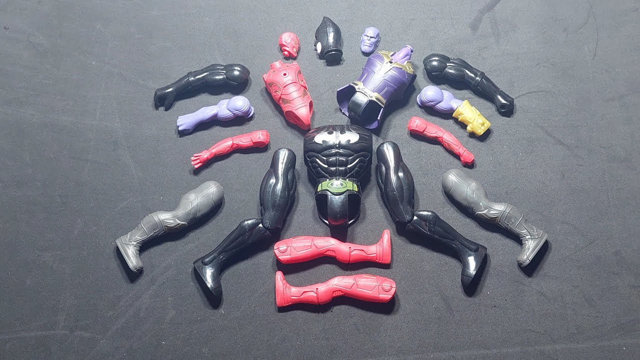 AVENGERS TOYS/ACTION FIGURES/THANOS/BATMAN/IRONMAN/ASSEMBLE TOYS 