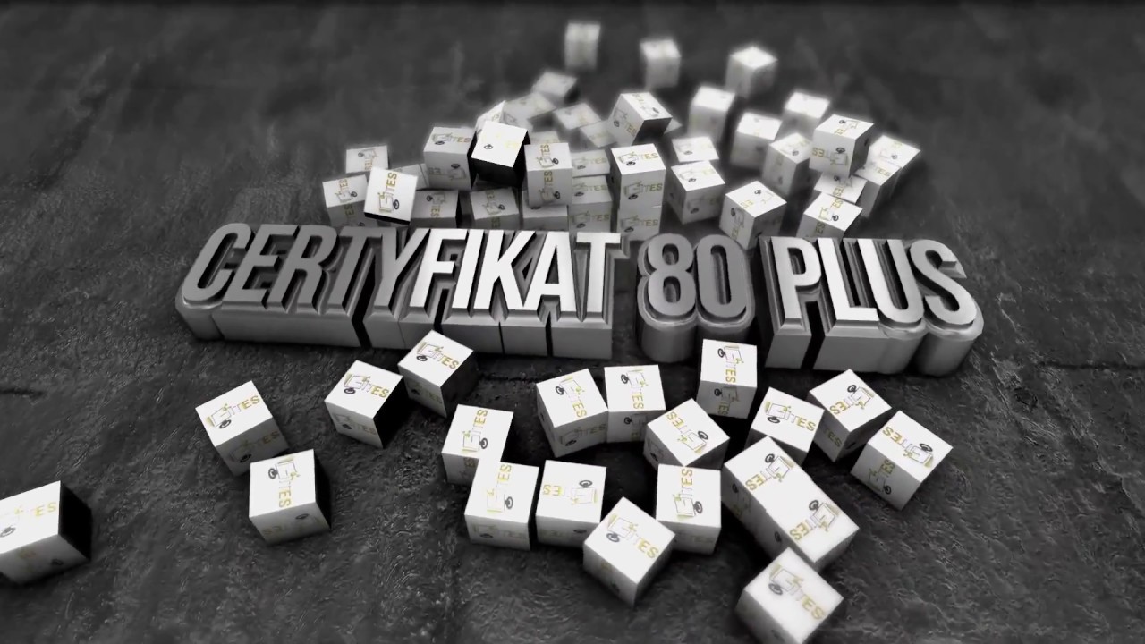 certyfikat 80 PLUS